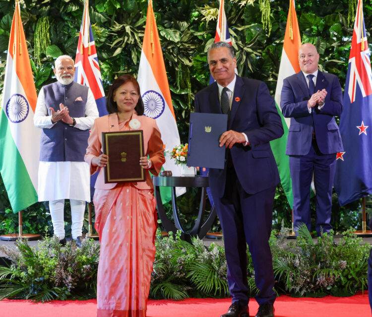 India-New Zealand Joint Statement