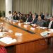 Union Minister for Finance & Corporate Affairs Smt. Nirmala Sitharaman interacts with Bank MDs and CEOs on FCNR(B), ECB and OFCB swap initiatives in New Delhi