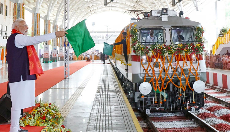 PM Modi Inaugurates Seven Redeveloped Railway Stations In Odisha Under Amrit Bharat Station Scheme