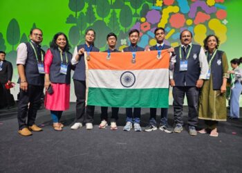 Indian Team won 1 Gold and 3 Silver Medals at the 37th International Biology Olympiad 2026 in Vilnius, Lithuania