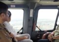 Revenue Minister Conducts Aerial Survey To Assess Flood Damage, Relief And Drainage Ops Stepped Up