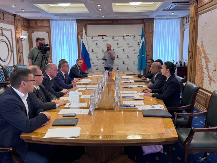 India And Russia’s Sakhalin Discuss Strengthening Collaboration In Technology, Energy