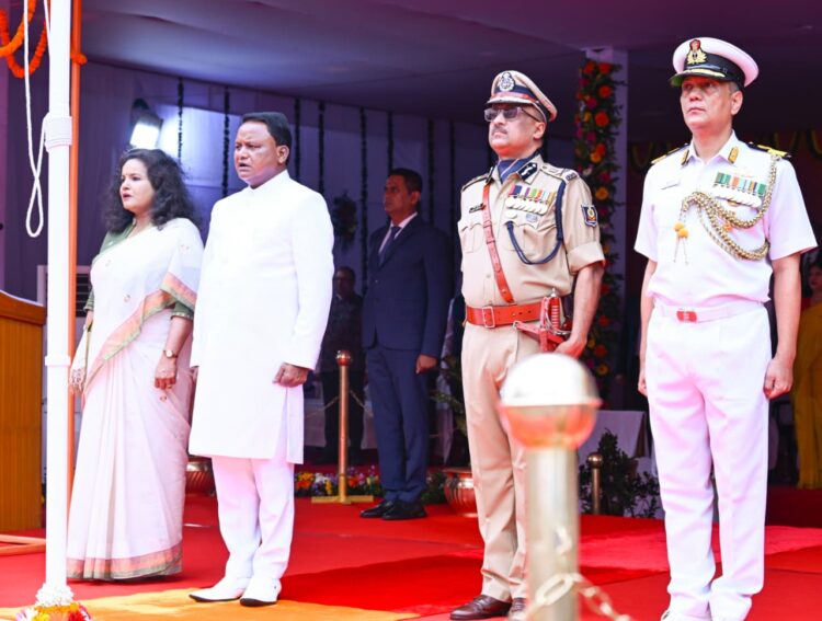 Odisha celebrates 80th Independence Day; CM Majhi outlines vision for prosperous and developed state by 2036