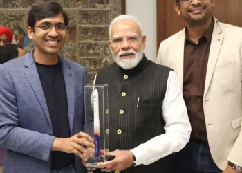 PM Modi Interacts With Space Startup CEOs On National Space Day
