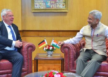 EAM Jaishankar, German MP Hardt Discuss West Asia, Ukraine Conflict And Bilateral Ties