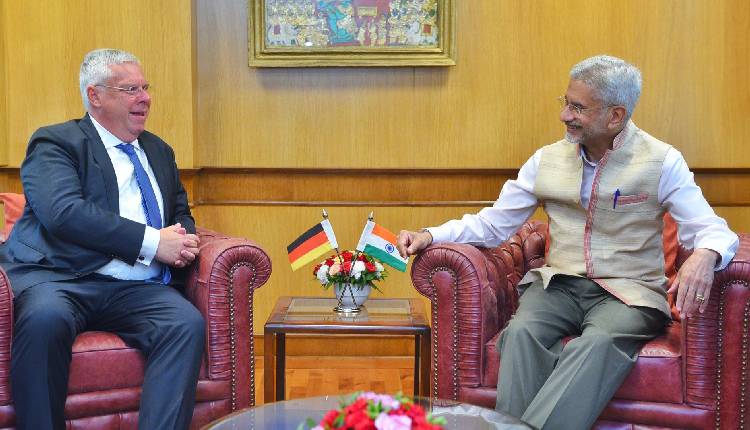 EAM Jaishankar, German MP Hardt Discuss West Asia, Ukraine Conflict And Bilateral Ties