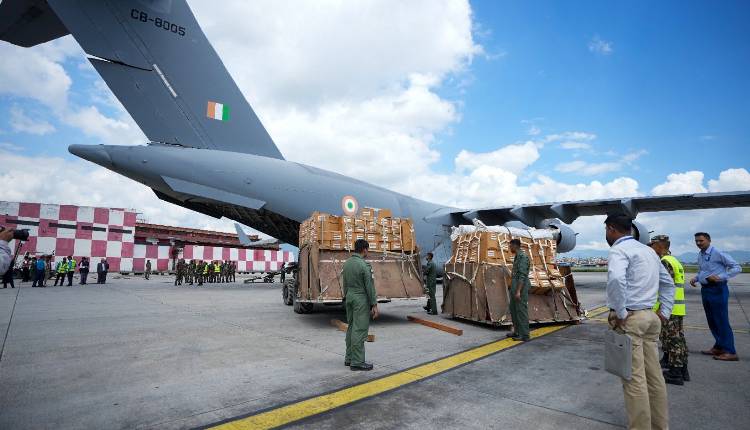India Steps Up Humanitarian Assistance To Nepal, Third Flight To Carry More Relief Material
