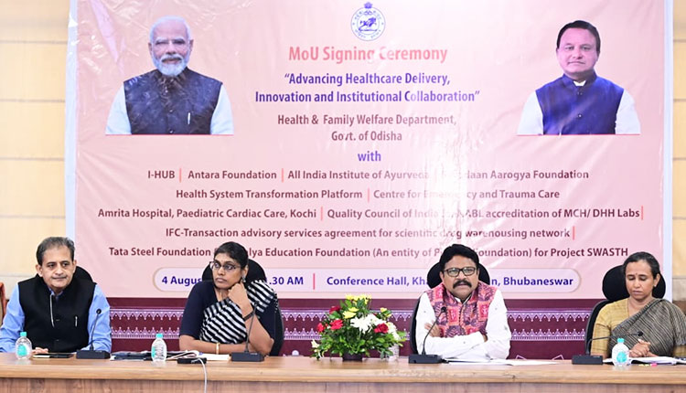 Odisha Govt Signs 10 MoUs To Strengthen Healthcare, Medical Education