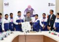 Dr. Mansukh Mandaviya felicitates Commonwealth Games 2026 medallists in boxing, judo and para-athletics; calls on athletes to mentor the next generation