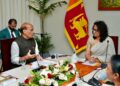 Raksha Mantri calls on Sri Lankan Prime Minister in Colombo
