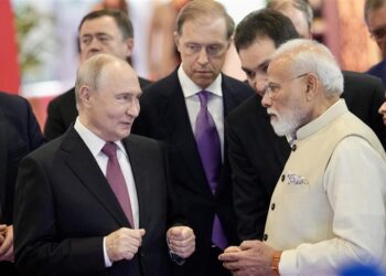 Prime Minister meets with the President of the Russian Federation on the sidelines of BRICS Summit