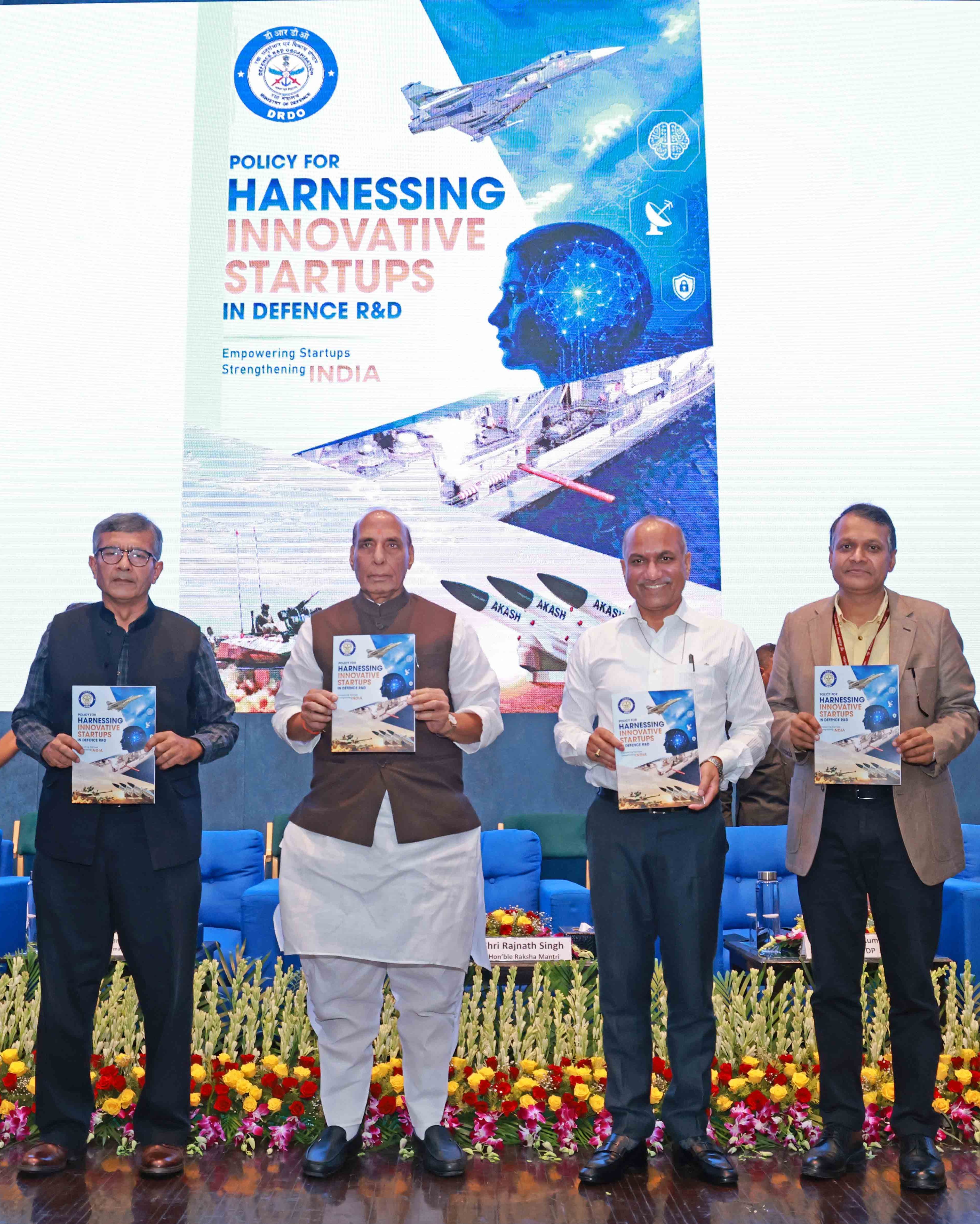 ‘VIMARSH’ DRDO-Industry Synergy Meet: Raksha Mantri unveils key policy initiatives to empower MSMEs & start-ups and launches framework to share software source codes with licensee industries