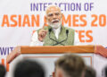 Prime Minister Shri Narendra Modi interacts with the contingent of Indian athletes who participated in Asian Games 2026