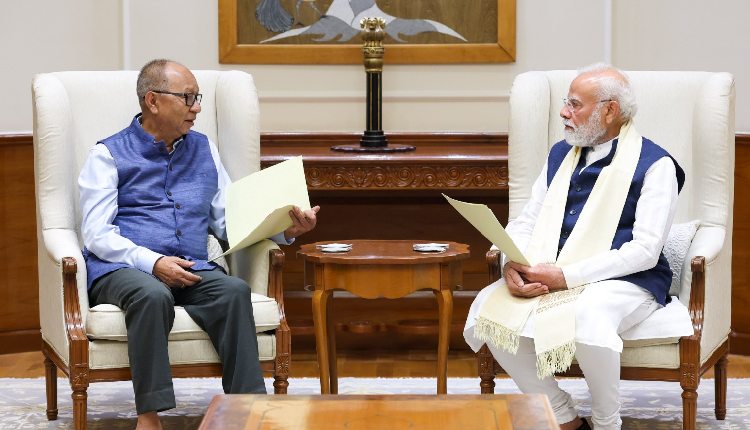 Manipur CM Meets PM Modi In Delhi, Discusses State-Related Issues