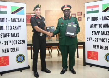 India And Tanzania Hold Army Staff Talks, Discuss Strengthening Defence Cooperation