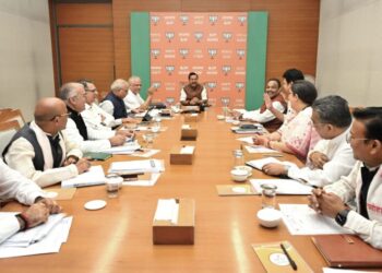 Nitin Nabin Chairs BJP General Secretaries Meeting; Party’s Future Strategy Discussed